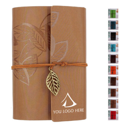 Leaf Leather Notebook