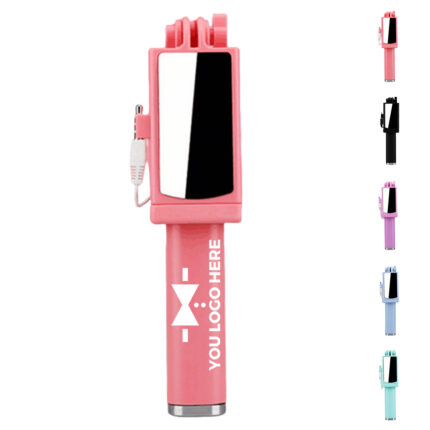 Adjustable Selfie Stick with Mirror