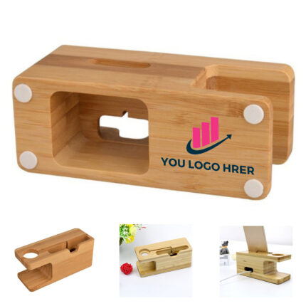 Wooden Phone Watch Holder