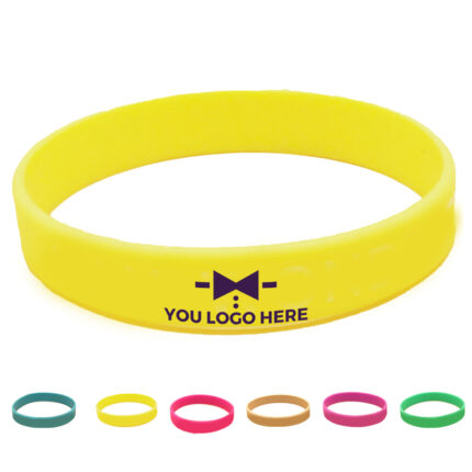 Colorfilled Silicone Bracelet