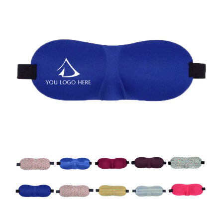 3D Cotton Polyester Sleep Eye Mask