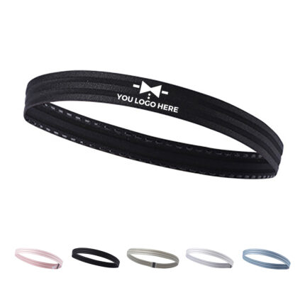 Elastic Thin Silicone Grip Headband