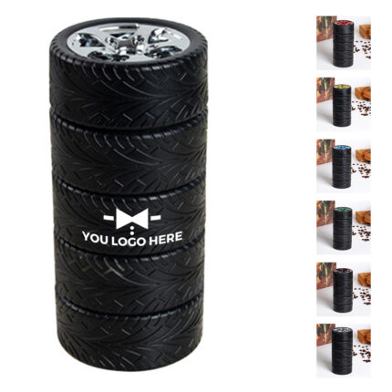10.82oz Car Wheel Shaped Stainless Steel Bottle
