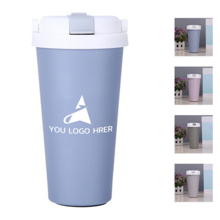 16.9oz Stainless Steel Insulation Tumbler with Straw