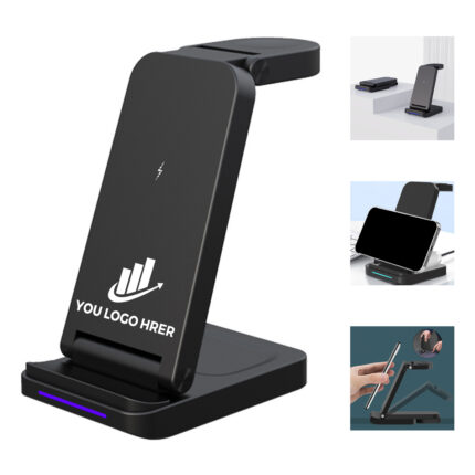 3 in 1 Folding 15W QI Wireless Charger