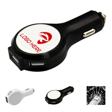 Usb Car Charger with Light