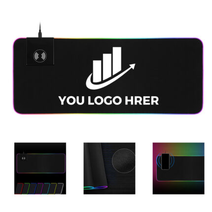 RGB Gaming Charging Mouse Pad