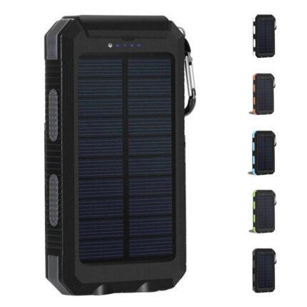 10,000 mAh Outdoor Multifunctional Solar Power Bank