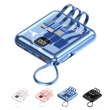 10000 mAh Wireless Mini Power Bank