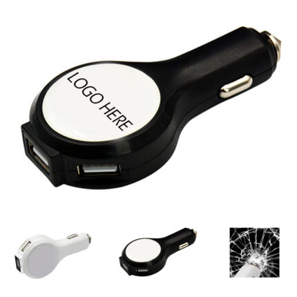 Usb Car Charger with Light