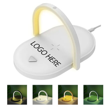 Wireless Charging Night Light with Handle
