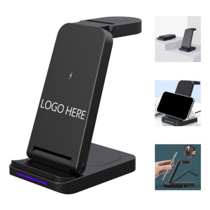 3 in 1 Folding 15W QI Wireless Charger