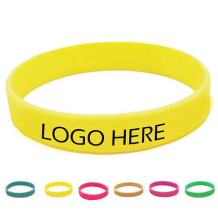 Colorfilled Silicone Bracelet