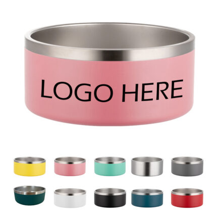 64 Oz Stainless Steel Dog Bowl