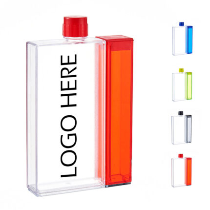 Square Plastic Water Bottle