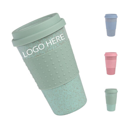 Reusable Coffee Tumbler with Lid and Sleeve