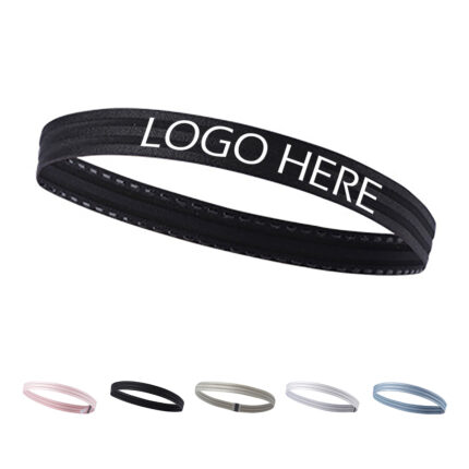 Elastic Thin Silicone Grip Headband