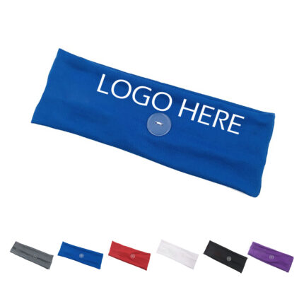 Headband with Button