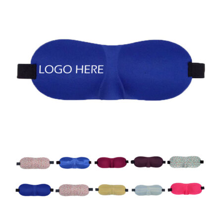 3D Cotton Polyester Sleep Eye Mask