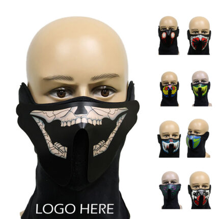 Music Glowing Rave Mask