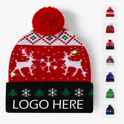 Christmas LED Knit Beanie